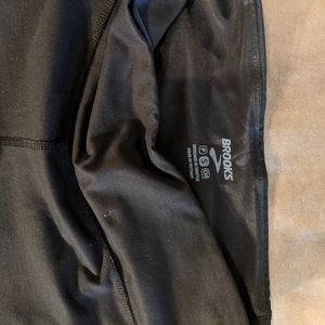 Brooks women's black leggings size S